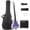 Purple, variant on Ktaxon 44in Electric Bass Guitar with 20W Amp, 4 String Flame Style Bass Guitar Starter Kit, Black