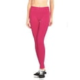 thumbnail image 1 of LAVRA Leggings Longueur Complète Taille Régulière pour Femmes-Fucshia, 1 of 5