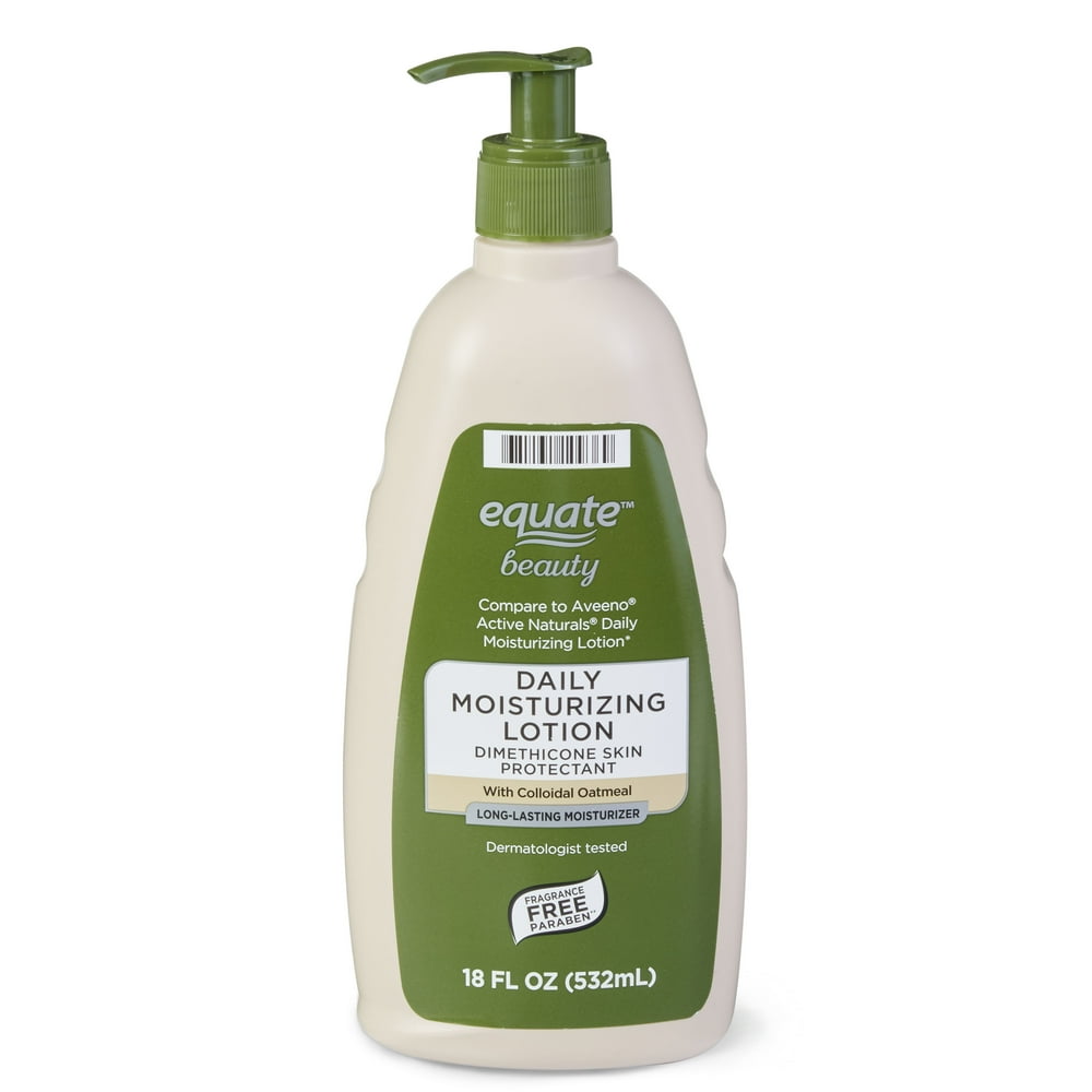 Equate Beauty Fragrance Free Daily Moisturizing Lotion, 18 Fl. Oz