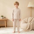 thumbnail image 2 of KPOPLK Little Boy Pajama Set Cotton Cartoon Print Long Sleeve Top Sleep Pant Sleepwear 9Months-12Years Teen Jammies,Size 3-4 Years, 2 of 8