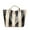 Black, variant on Women's Large PVC Tote Bag Letters Print Handbags Paper Shoulder Bag Clear Shopping Hobo Bag