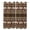style, variant on Floral Garden Print Blackout Curtains Window Drapes Room Darkening Thermal Insulated Grommets Blackout Curtains, for Living, Dining, Bedroom,2 Panels