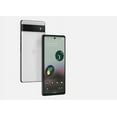 thumbnail image 2 of Google Pixel 6A 5G 128GB 6GB RAM (G1AZG) 6.1'' OLED Display GSM Unlocked International Version Chalk White (New), 2 of 3