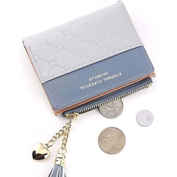 Cartera Elegante Mujer Cartera De Cuero Tipo Clutch Para Mujer - Con Organizador, Tarjetero, Porta Cheques Y Bolsillo Para Teléfono Side Pocket