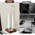 thumbnail image 3 of NestE Incense Holder,Wooden Incense Holder for Sticks with 20 Incense Sticks, Anti-ash Incense Burner with Glass Ash Catcher for Meditation Yoga Spa Gift Home Decor, 3 of 8