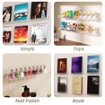 thumbnail image 4 of Soporte de pared para discos de vinilo Gotega, 8 unidades, acrílico transparente, 4 of 7