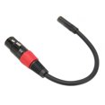 thumbnail image 1 of Microphone Auxiliary Cord, Convenient 3.5mm To XLR Female Cable Stable Wearable Universal Stress Relief Plug Resistant  for Camera for PC XLR Female to 3.5mm Female, 1 of 7