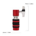 thumbnail image 4 of Embrague platillos Jazz Drum Hi-Hat Almohadilla fieltro suave Separador estante () Rojo, 4 of 6