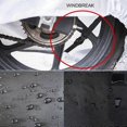 thumbnail image 5 of Motorcycle Cover Universal Waterproof Outdoor Uv Protector Moto Raincoat Against Dust 210d For Honda Suzuki Kawasaki Yamaha Bmw, 5 of 5