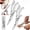 2pcs, variant on Stainless Steel Bone-Cut Kitchen Scissors, Heavy Duty Bone Cutting Scissors for Chicken Bones, Duck Bones, Fish Bones, Meat, Seafood, Nuts, Packages