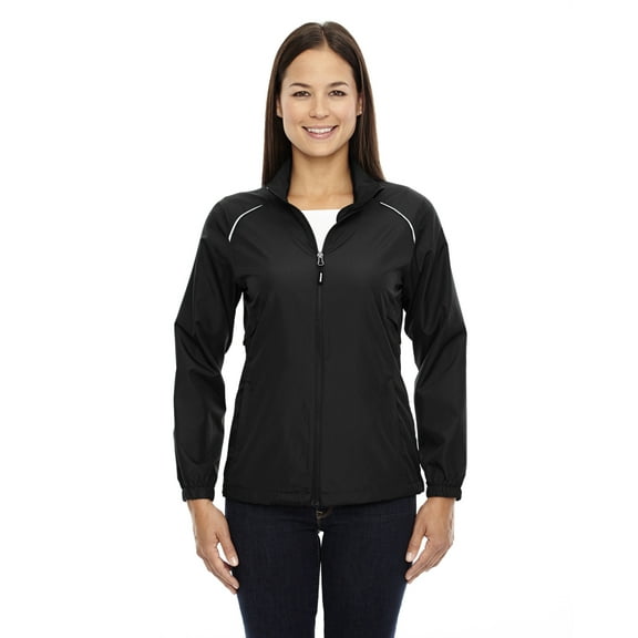 ASH CITY CORE 365 78183 LADIES MOTIVATE UNLINED LIGHTWEIGHT JACKET, BLACK, M