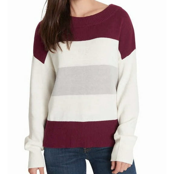 Lucky Brand Womens Colorblock Sweater