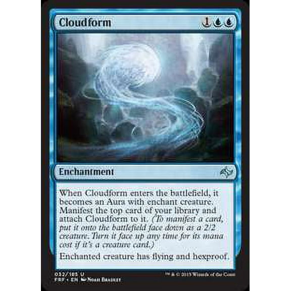 MtG Fate Reforged Uncommon Cloudform (Foil) #32