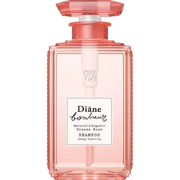 Moist Diane Bonheur Champú hidratante para el cabello para mujeres y hombres Cuidado del cabello hidratante natural de Japón Champú nutritivo para seco y frizz con bomba Sin sulfatos y sin silicona 16