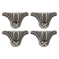 thumbnail image 5 of BUYISI Antique Corner Protectors Jewelry Box Decorative Metal Leg Corner Bracket 8pcs, 5 of 5