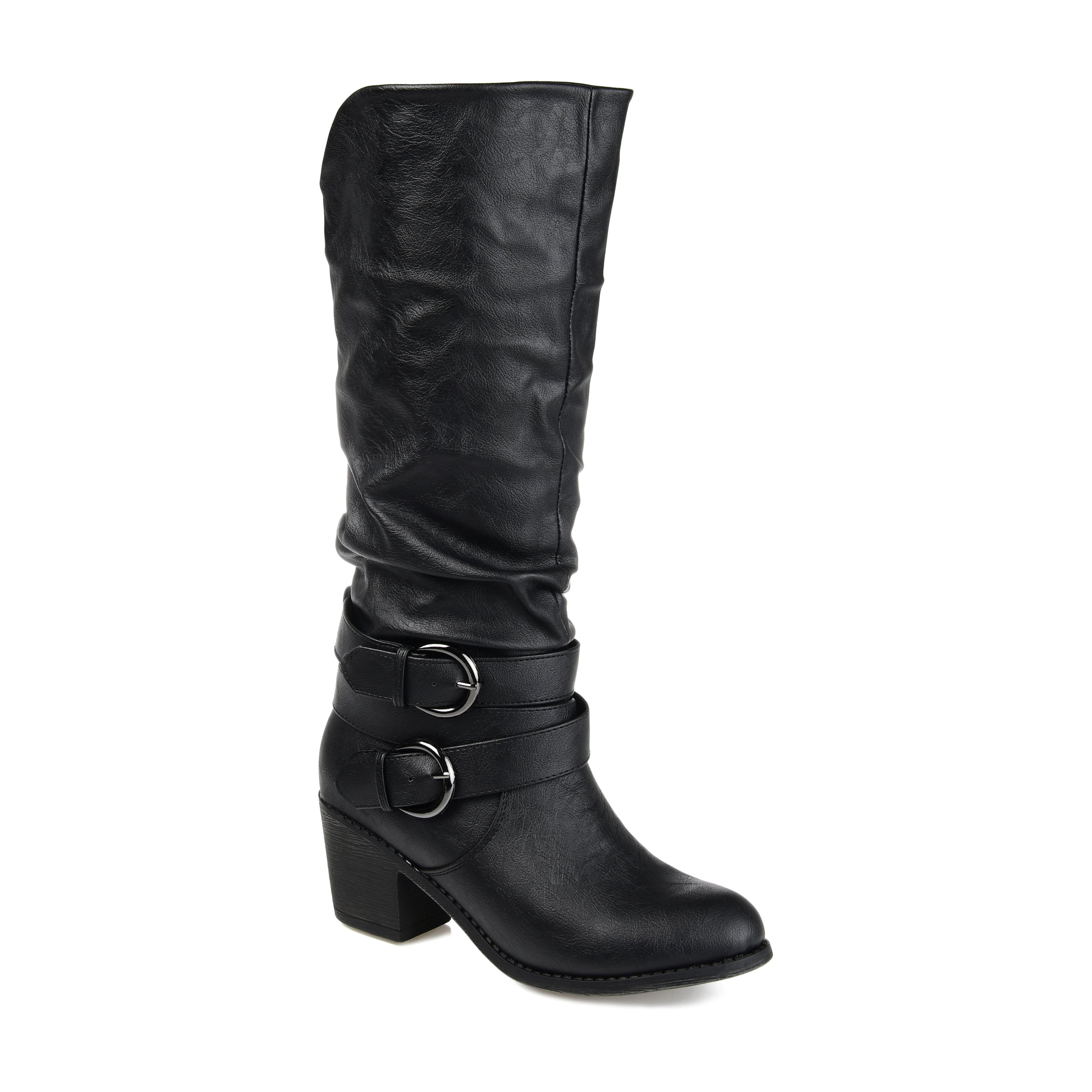 Details about   MILWAUKEE PERFORMANCE WOMENS PLATFORM HEEL SLOUCH SHAFT BUCKLED BOOTS SAER