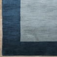 thumbnail image 3 of Rugsotic Carpets Handmade Rugs Hand Knotted Loom Rectangle 6'x9' Light Blue Blue Wool for Indoor Use, 3 of 8