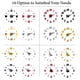 thumbnail image 5 of DIY Wall Clock Frameless Mute Wall Stickers 40 Diameter Modern Design Sticker for Living Room Home Kitchen Office Bedroom Decorations Gifts, 5 of 5