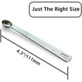 thumbnail image 3 of YQHWQ Stainless Steel Mini Cooking Individual Micro 625ml Teaspoon, 3 of 5