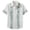 a-Light Green10021, variant on FINALGANG Mens Floral Striped Print Short Sleeve Button Down Collared Shirt Casual Loose Fit Shirt For Beach Vacation Daily Streetwear Light Blue L