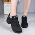 thumbnail image 3 of zapatillas de deporte para mujer, zapatos de práctica de baile, zapatos de baile con diseño de aire para mujer, zapatos de baile modernos de suela suave, zapatillas deportivas de malla para mujer, 3 of 5