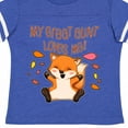 thumbnail image 4 of Inktastic My Great Aunt Loves Me- Cute Baby Fox Boys or Girls Toddler T-Shirt, 4 of 5