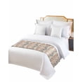 thumbnail image 2 of Xipuska Vintage Boho Bed Runners for Twin Size Bed, Decorative Bed Throws for Foot of Bed, Farmhouse Ethnic Abstract Geometric Art Bed Runner Sofa Throw Bedding Scarf Protector Slipcover for Bedroom, 2 of 6