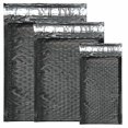 thumbnail image 2 of 30 Assorted, 4x8, 6x10, 8x12 Inch Colored Poly Bubble Mailers, All 3 Sizes, Self Sealing Padded Envelopes with Kiss Lip Stickers (Blue), 2 of 4