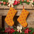 thumbnail image 6 of Bingfone Red Crab Print Personalized Christmas Stocking - Snowman Design Large 18 inch,Family Holiday Season Decor, 6 of 8