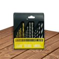 thumbnail image 4 of 16pcs Multi Drill Bit Set Point Steel Bits All In A Tray Case Coated Drill Bit Set Ideal Drilling In Wood Cast Iron, 4 of 4