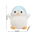 thumbnail image 2 of Simulation Penguin Squishy for Adults Soft Rubber Sensory Gadget Black Pink and Blue Animal Shape Office Desk Accessory Slow Rising Pressure Relief Tool 1 Pack, 2 of 6