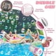 thumbnail image 4 of 69 Holes Bubble Machine Outdoor, Bath Bubble Machine Summer Toy Gift For Kids, Electric Led Lights Bubble Guns For Kids (PINK), 4 of 5