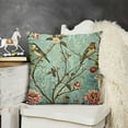 thumbnail image 2 of SHANXI Throw Pillow Covers Flower Square Pillowcase for Home Decor Sofa Car Bedroom Pillow case 24x24in, 2 of 5