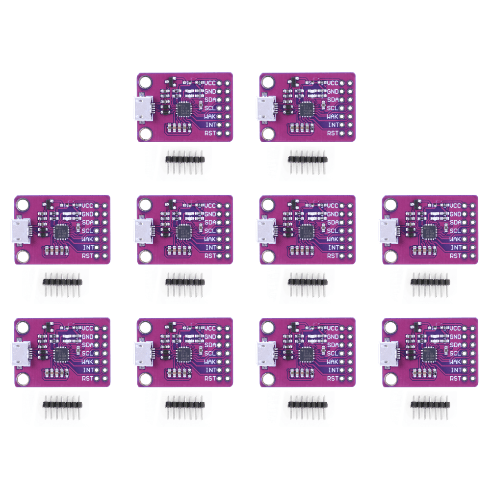 MCU-2112 CP2112 Kit Di Valutazione E Scheda Debug USB To I2C - Adattatore Seriale Multifunzione Con Configuratore GUI - 4