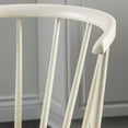 thumbnail image 6 of GDF Studio La Vista Indoor Farmhouse Wood Spindle Back Dining Chairs, Set of 2, Cream, 6 of 6