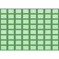 thumbnail image 1 of Ahgly Company Machine Washable Indoor Rectangle Transitional Mint Green Area Rugs, 2' x 5', 1 of 7