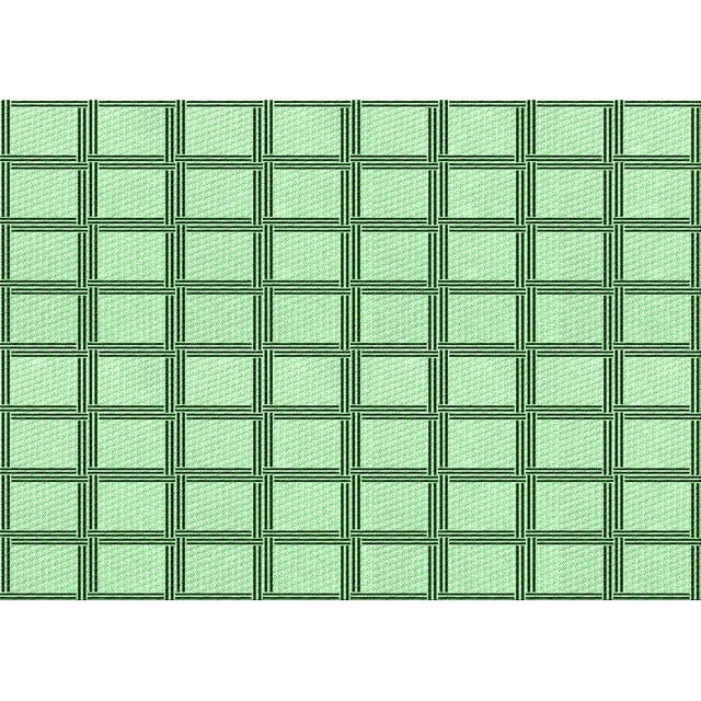 Ahgly Company Tapis Rectangulaire d'Intérieur Lavable en Machine Vert Menthe Transitionnel, 7 Pieds x 9 Pieds