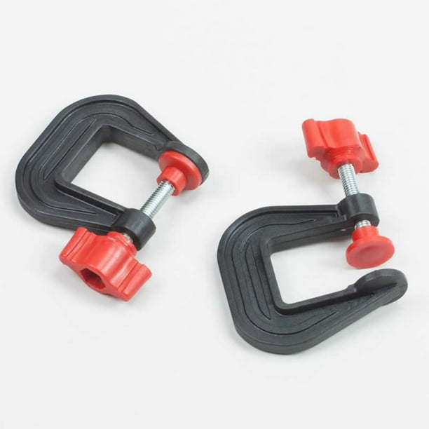 Mini 1 Inch Opening C Clamps Set of 2 Mascot Precision Tools Walmart