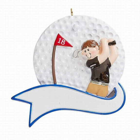 Golf Boy Ornament