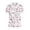 A-Multicolor1049, variant on XIAOCHA Womens Golf Short Sleeve Polo Shirt Golf Equipment Print Sport Outfit Athletic