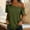 Army Green, variant on Womens One Shoulder Cold Shoulder Top, Casual Summer Blouse with Curved Hem, Stretchy Polyester Spandex Loose Fit, S-XXXL, Sky Blue,Size XL
