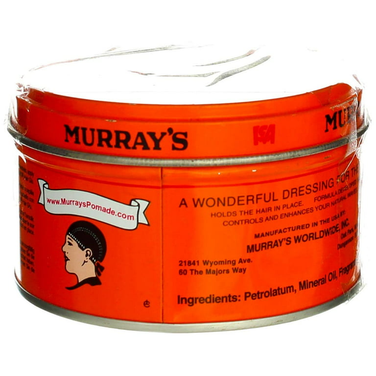 Murrays Superior Hair Dressing Pomade - 3 Oz, 6 Pack