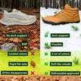 thumbnail image 6 of Kasdava Master - Non-Slip & Waterproof Winter Barefoot Shoe, Arch Support, Zero Drop Sole & Wide Toe Box Design for Men Women, 6 of 8