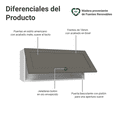 thumbnail image 3 of Alacena Gabinete Superior Cocina Madesa Vik 70cm BG 01, 3 of 4