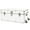 White, variant on Rhino Trunk & Case Camp & College Trunk with Removable Wheels 30"x17"x13" (White)