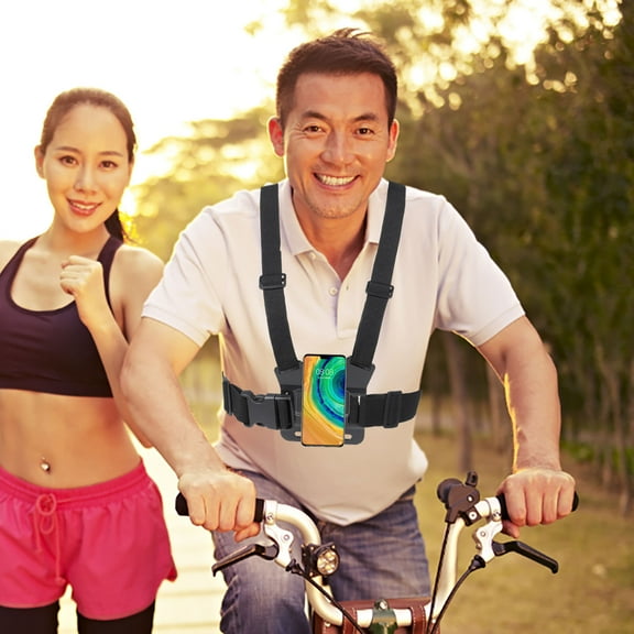 SWETRACE Chest Camera Holder Camera Chest Harness Black 1 Set ABS