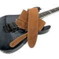 thumbnail image 4 of Perris 2.5" Soft Suede Natural Guitar Strap With Premium Backing Fully Adjustable From 44.5 to 53", 4 of 6