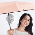 thumbnail image 4 of Summer Savings! Boovnll Portable Fan, Adjustable High Speed USB Rechargeable Fans Lightweight Compact Handheld Fan for Outdoor, Travel, Camping, Vacation, Summer Gift, Mini Fan - Fan, 4 of 8