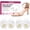 Clear, variant on Ball of Foot Cushions, Metatarsal Pads, 2 Pairs Non-Slip Gel Pads, Prevent Foot Sliding, All-Day Comfort for High Heels, Sandals (Clear)
