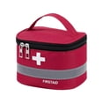 thumbnail image 1 of Milaget Sac de Premiers Secours, Sac Médical Portable avec Poignée Pochette de Rangement d'Urgence, Étui de Voyage Médical pour Lieu de Travail Voiture Voyage Maison S Rouge, 1 of 9